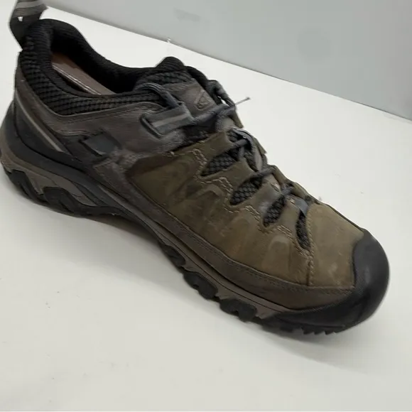 Keen Targhee III Mens 8 Hiking Shoes Trail Trekking Sneakers Low Leather 1017785
