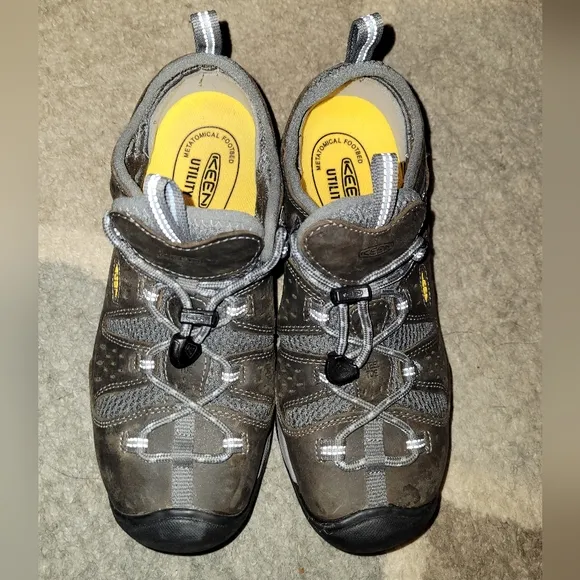 KEEN Utility Atlanta Cool Steel Toe Static Dissipative Work Athletic Shoe 9.5W
