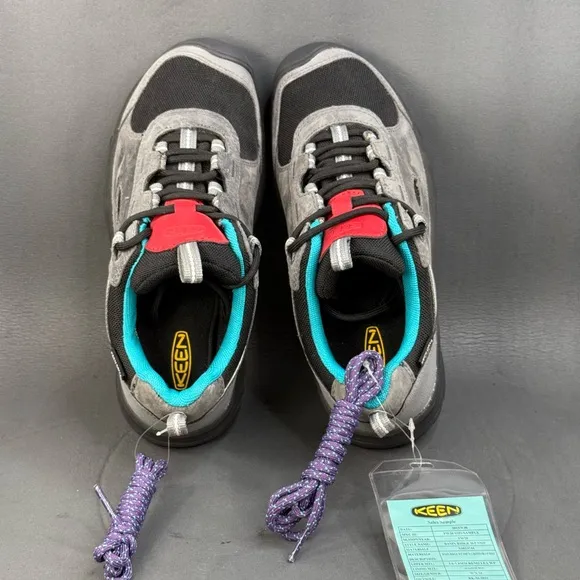 Keen Women Basin Ridge Waterproof athletic leather Hiking Shoes size 7