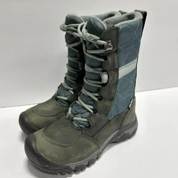 Keen Women’s Hoodoo III Tall Winter Boots Turbulence/Stormy Weather, Size 5 M