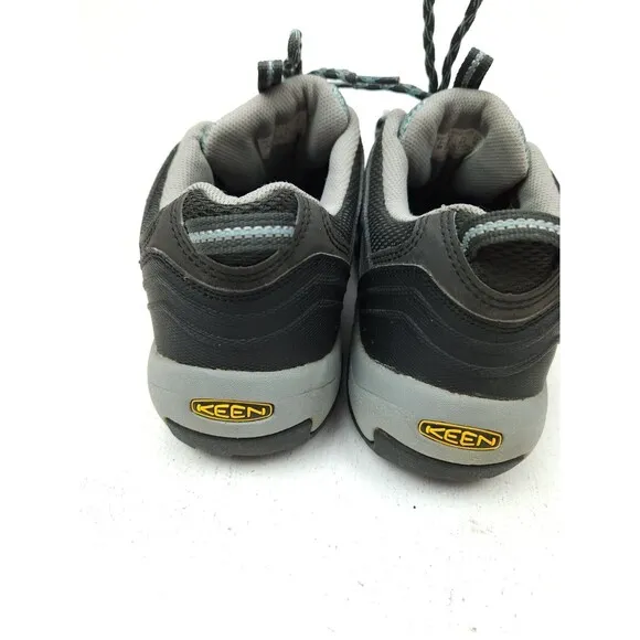 KEEN Womens Koven Raven Mineral Blue Hiking Shoes Gray Style# 1012599 Size 9