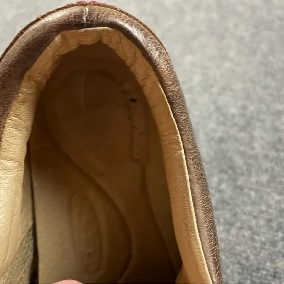 KEEN Women’s Presidio Brown Leather Hiking Shoes size: 8