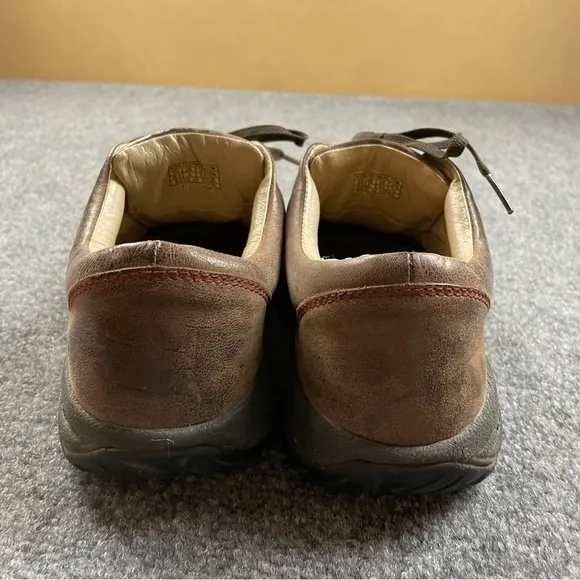 KEEN Women’s Presidio Brown Leather Hiking Shoes size: 8