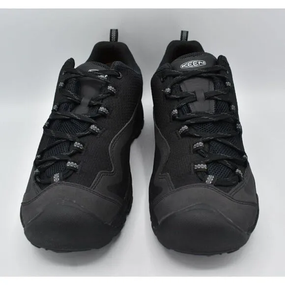 Keen Womens Size 10.5 Wasatch Crest Waterproof Blue Glass Black Hiking Shoes