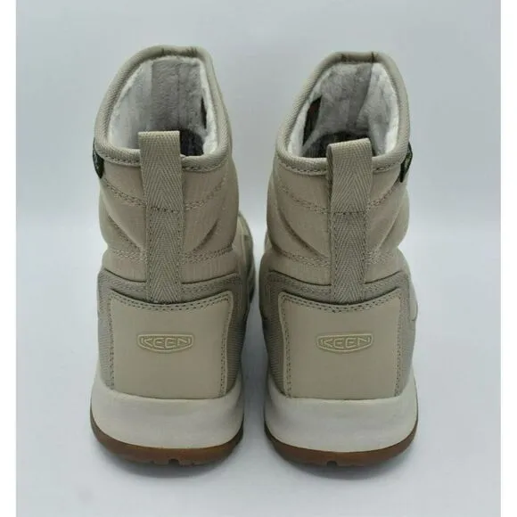 Keen Womens Size 9 Terradora II Ankle Pull On Waterproof Taupe Birch Snow Boots