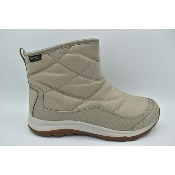 Keen Womens Size 9 Terradora II Ankle Pull On Waterproof Taupe Birch Snow Boots