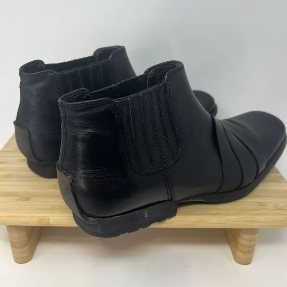 Kenneth Cole Leather Square Toe Boot Made In Italy  Men's 7 Made In Italy