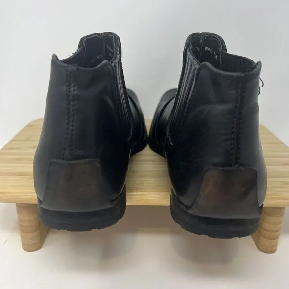 Kenneth Cole Leather Square Toe Boot Made In Italy  Men's 7 Made In Italy