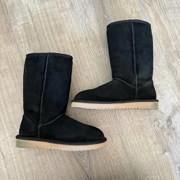 Koolaburra by Ugg Victoria Tall Black Winter Boots 6