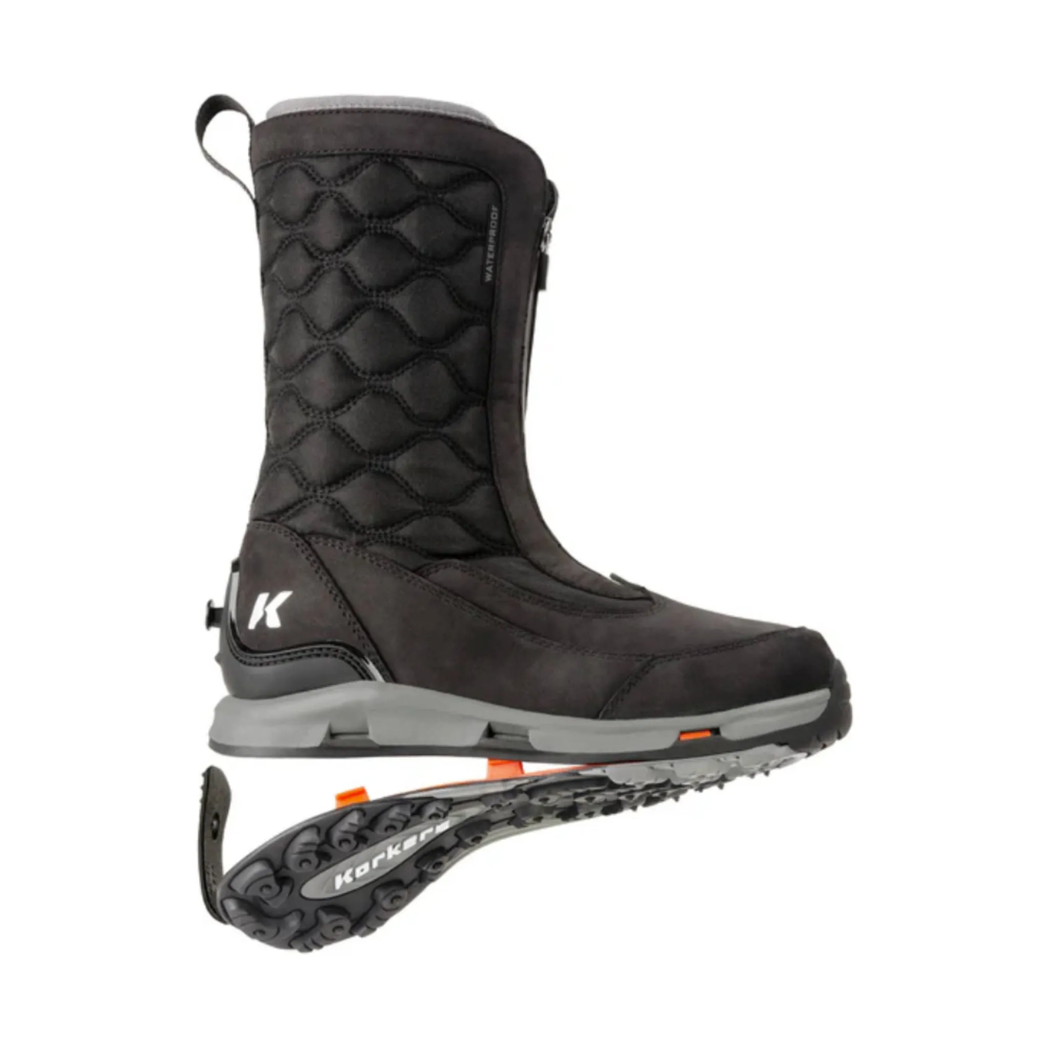 Korkers Women's Northlake Zip Winter Boots - Black