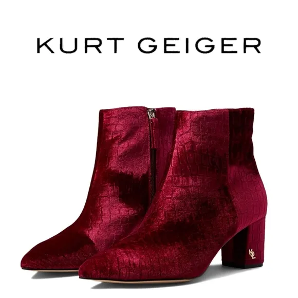 Kurt Geiger London - Burlington Ankle Boot Wine EU 35.5 (US Women's 5.5)