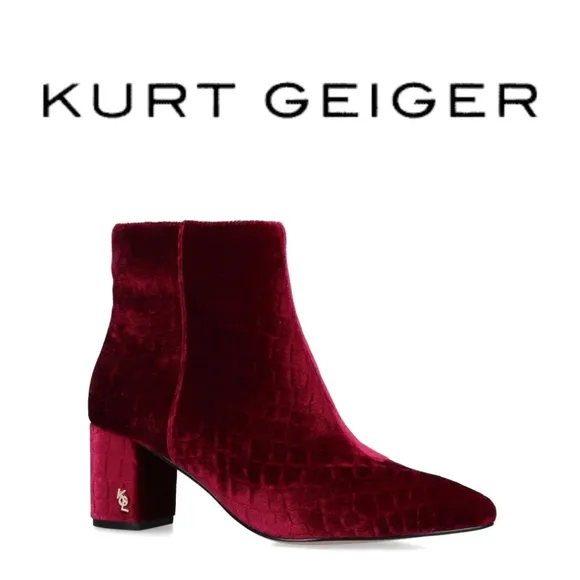 Kurt Geiger London - Burlington Ankle Boot Wine EU 35.5 (US Women's 5.5)