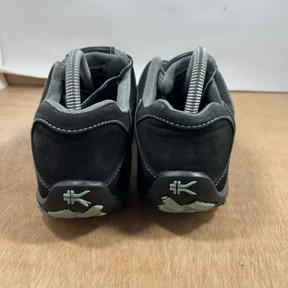 KURU Chicane Women Size 9.5 Wide  Hiking Supportive Sneakers Blue Silver Black
