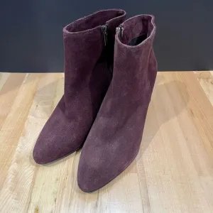 La Canadienne Suede Ankle Heeled Boots