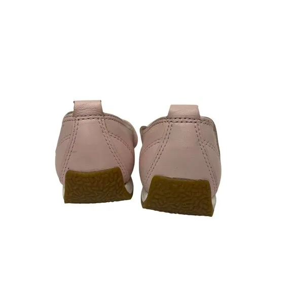 LACOSTE Girl's Antibes Pink Mary Jane Adjustable Shoes Leather Kids Size 5.5