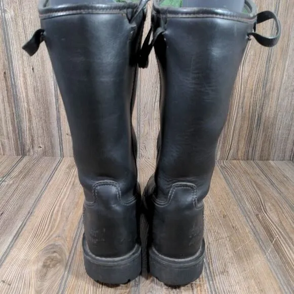 LaCrosse FireTech CrossTech Steel Toe Firefighter Leather Motorcycle Boots Wm 8