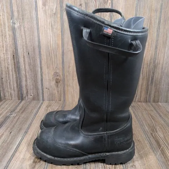 LaCrosse FireTech CrossTech Steel Toe Firefighter Leather Motorcycle Boots Wm 8