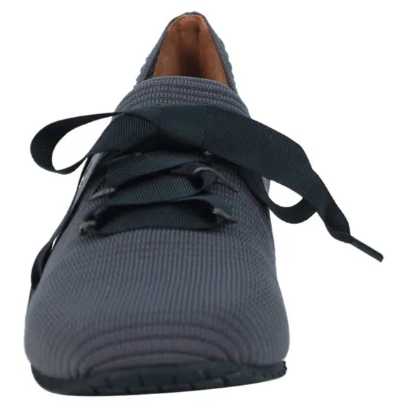 L'amour Des Pieds Taimah Sneaker Dark Gray Lace Up Runner Comfortable Shoes 6.5