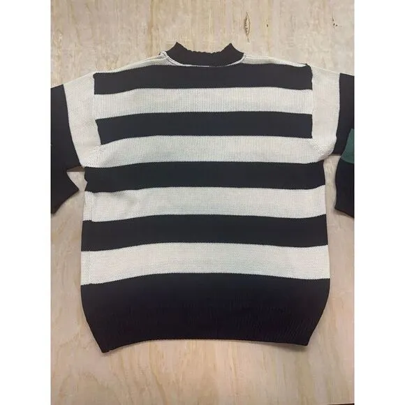 Lanaby’s Fashion Chunky Sweater Summer Time Marine Boat Large Chunky Knit