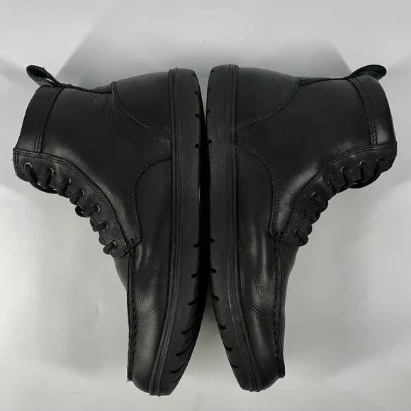 Lems Boulder Boot Shoes Men's Size 11 Waterproof Shadow Black Leather Hiking