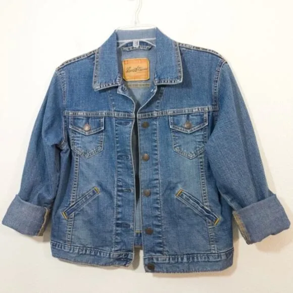 Levi Strauss Levi's denim Jean jacket S 4/6