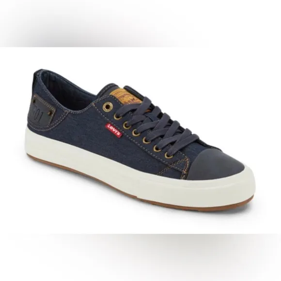 Levi's 501 Neil Low Blue Denim Sneakers Shoes Style Men's Size 13
