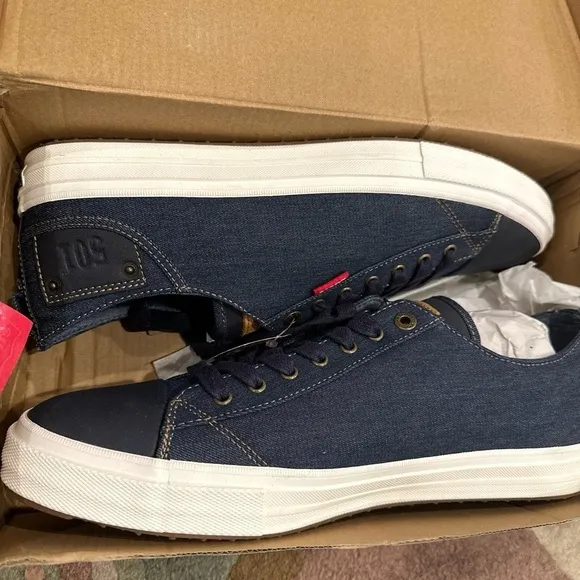 Levi's 501 Neil Low Blue Denim Sneakers Shoes Style Men's Size 13