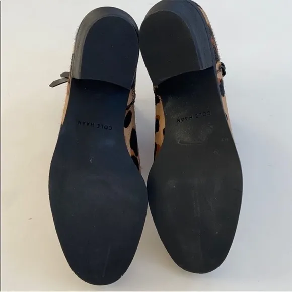 Like new Cole Haan Calf Hair / Leather Ankle Boots Size 7.5