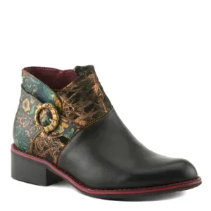 LIKE NEW L'ARTISTE Tiatia Buckle Boots Black Size 7 (37)