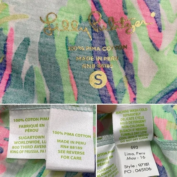 Lilly Pulitzer Marlowe Dress in Island Time Size Small