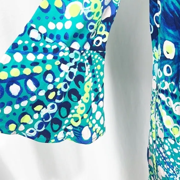LILLY Pulitzer Ophelia Swing Dress Agate Green Roe Your Boat size Small