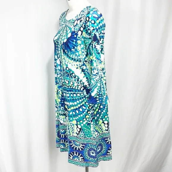 LILLY Pulitzer Ophelia Swing Dress Agate Green Roe Your Boat size Small