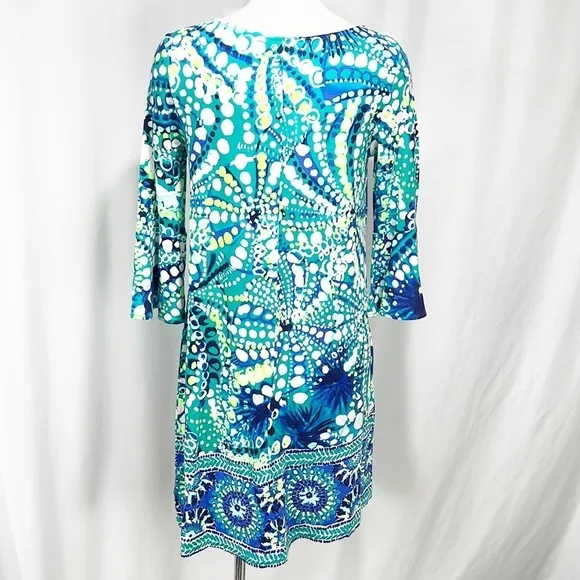 LILLY Pulitzer Ophelia Swing Dress Agate Green Roe Your Boat size Small