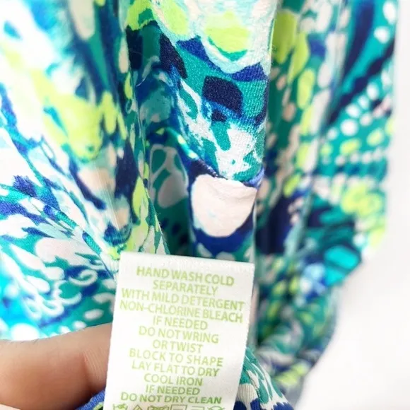 LILLY Pulitzer Ophelia Swing Dress Agate Green Roe Your Boat size Small