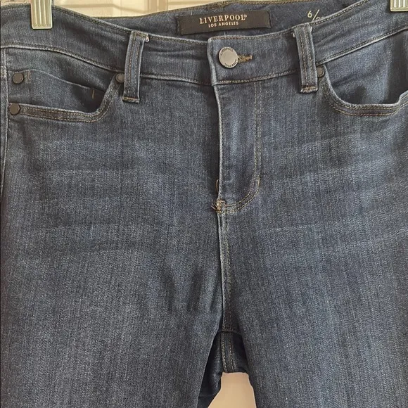 Liverpool Los Angeles Dark Blue Wash Women's Jeans size 6