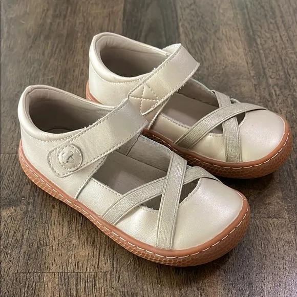 Livie &amp; Luca Gold Mary Jane Shoes size 11