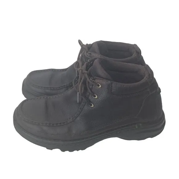 Ll Bean Mens Brown Leather Chukka Ankle‎ Boots Size 10.5M