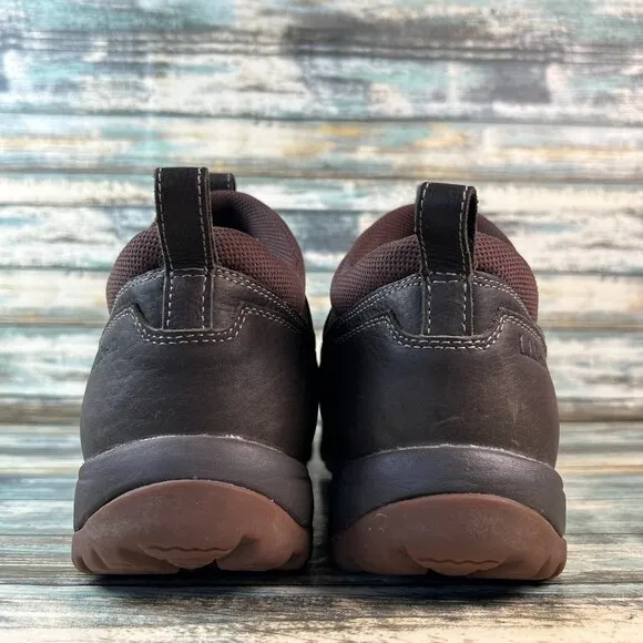 LL Bean Storm Chaser 5 Loafer Mens Sz 13M Waterproof Brown Leather Slip On Shoes