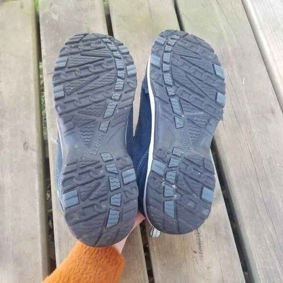L.L.Bean Tek 2.5 Waterproof Hiking Low Boot Shoes 11 Blue Green Gorpcore