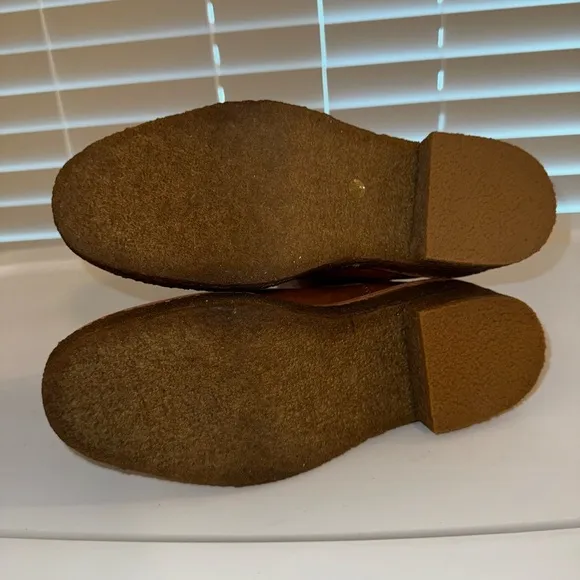 Loeffler Randall Raquel Safari Leather ankle boots 5.5