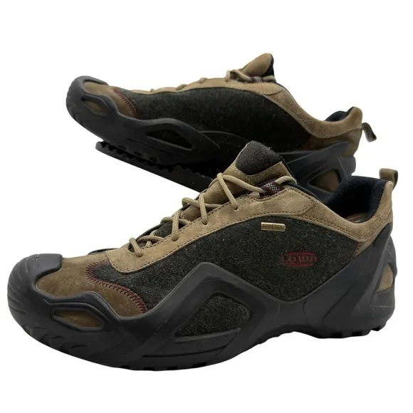 Lowa AL-X 65 Mens 13.5 Goretex Hiking Shoes Trail Trekking Low GTX Mountaineer