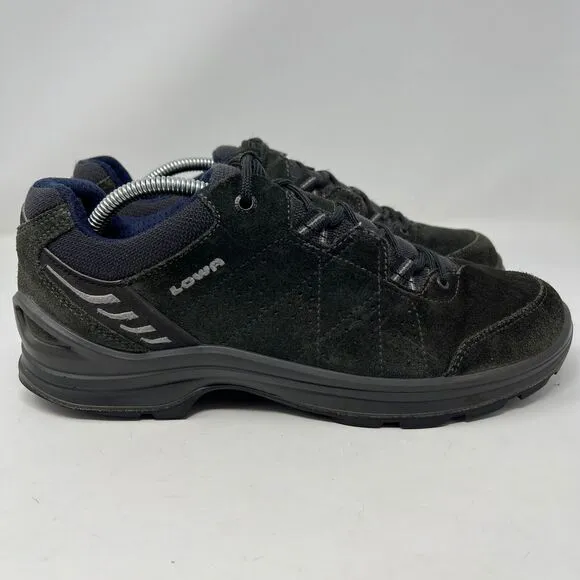 Lowa Tiago Lo Hiking Shoes Men's 9.5 Suede Outdoors Camping