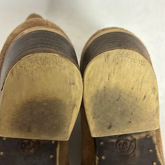 Lucky Brand Benissa Suede Leather Pull-on Ankle Booties