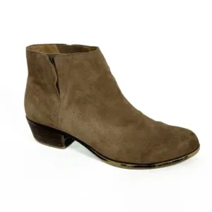 Lucky Brand Benissa Suede Leather Pull-on Ankle Booties