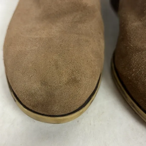 Lucky Brand Benissa Suede Leather Pull-on Ankle Booties
