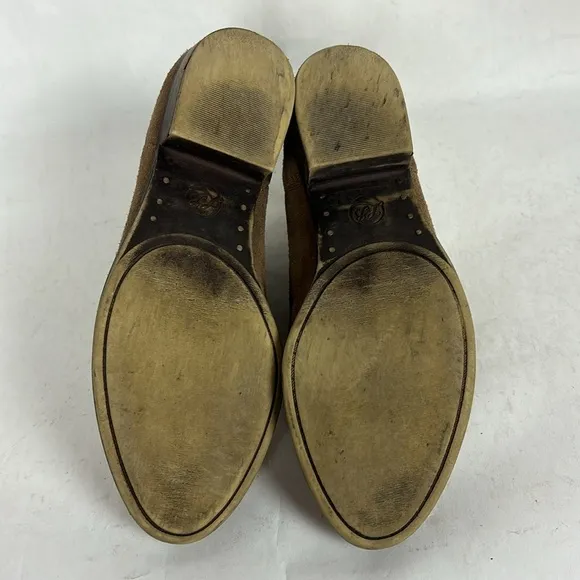 Lucky Brand Benissa Suede Leather Pull-on Ankle Booties