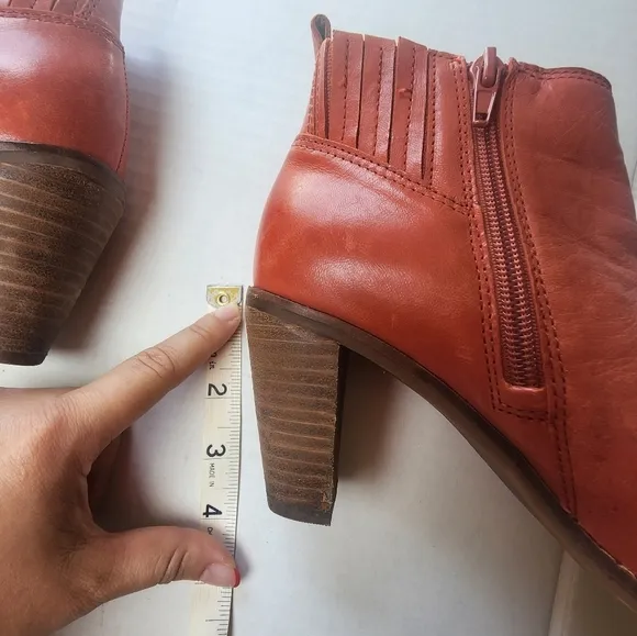 Lucky Brand | Leather Ankle Boots, size 6.5