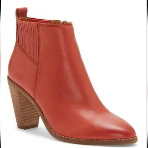 Lucky Brand | Leather Ankle Boots, size 6.5