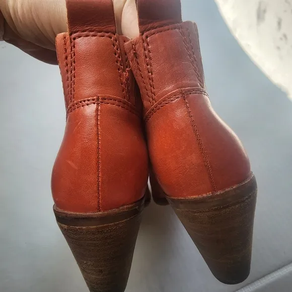 Lucky Brand | Leather Ankle Boots, size 6.5