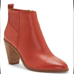 Lucky Brand | Leather Ankle Boots, size 6.5